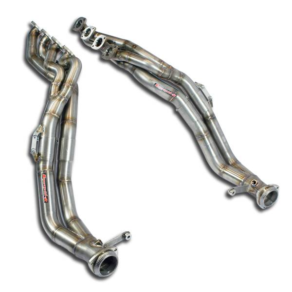 Supersprint Fächerkrümmer Rechts + Links(Left Hand Drive) passend für MERCEDES W463 (4-door) G55 AMG