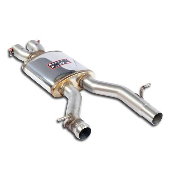Supersprint Mittelschalldämpfer X-Pipe passend für MERCEDES S204 C63 AMG V8 (Estate - M156 - 456 PS)