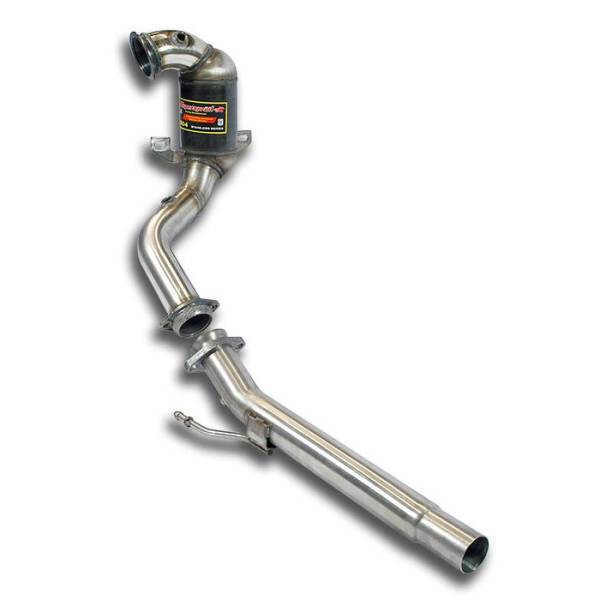 Supersprint Downpipe + Sport Metallkatalysator passend für VW T-ROC 1.5 TSI 4-Motion (150 PS) 2018