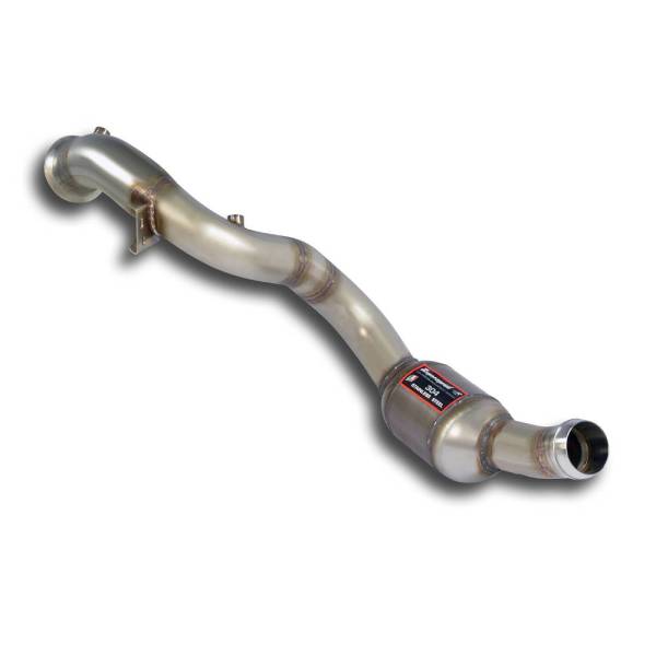 Supersprint Downpipe Rechts + Sport Metallkatalysator 100CPSI WRCErsetzt den Primär-Kat (-Primärkat-