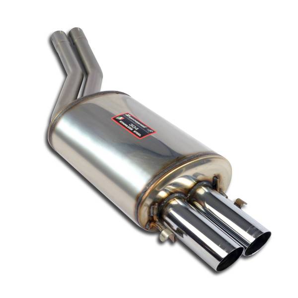 Supersprint Endschalldämpfer OO60 passend für MERCEDES R107 420 - 500 SL V8 86 ->89