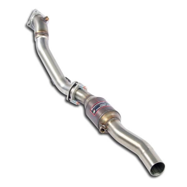 Supersprint Rohrsatz ab Turbolader mit Sport Metallkatalysator Links passend für AUDI A6 4B QUATTRO