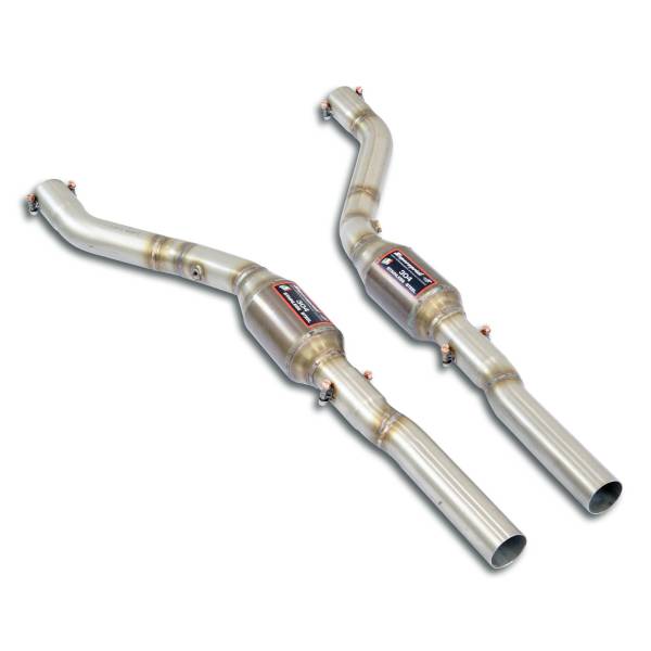 Supersprint Vorschalldämpfer mit Sport Metallkatalysator Rechts + Links passend für BMW E28 Alle Mod