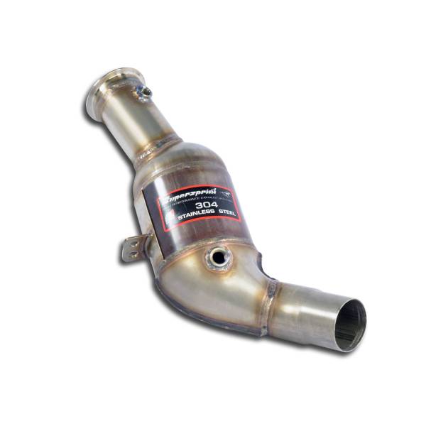 Supersprint Downpipe Rechts + Sport Metallkatalysator 200CPSI passend für ALFA ROMEO STELVIO QUADRIF