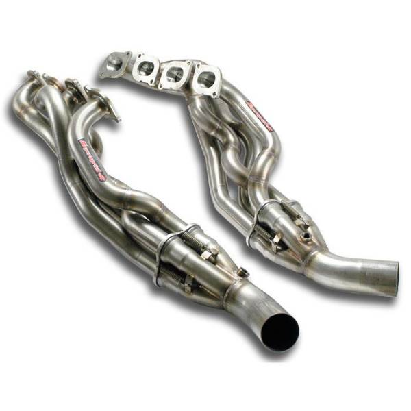 Supersprint Fächerkrümmer Rechts + Links passend für MERCEDES C219 CLS 63 AMG V8 (M156 6.3L - 514 PS