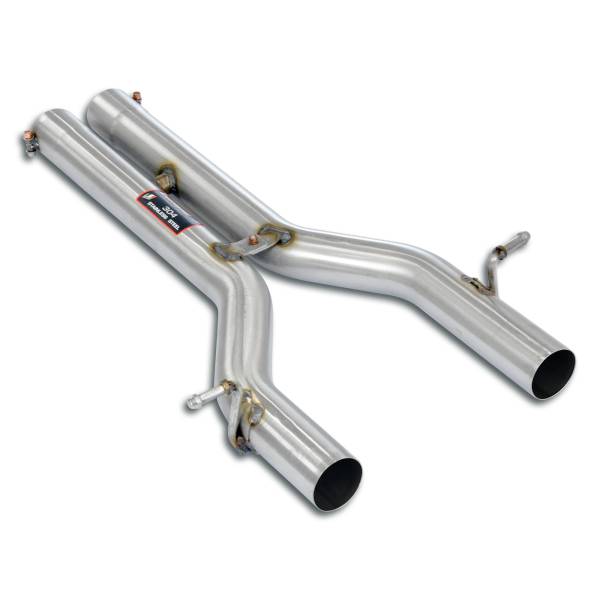 Supersprint Mittelrohr H-Pipe passend für MERCEDES A207 E 500 / E 550 Cabrio (4.7i V8 Bi-Turbo) Face