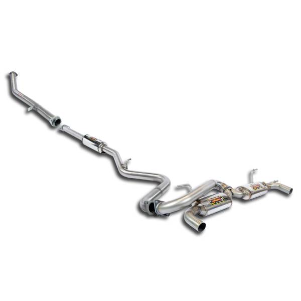 Supersprint Performance Pack 2: overpipe-back exhaust system passend für SCION FR-S 2.0i Release Ser