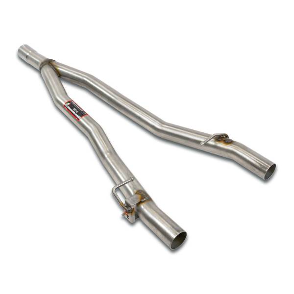 Supersprint Mittelrohr Y-Pipe passend für BMW F10 / F11 520d / 525d (4 zyl.) 2010 ->