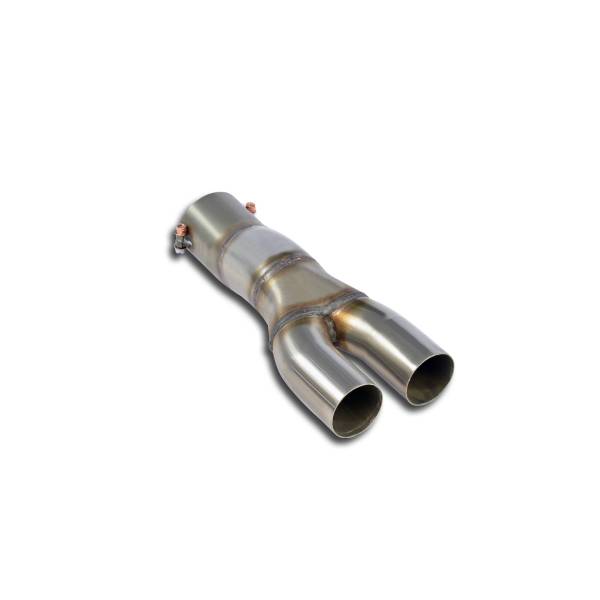 Supersprint Anschlussrohr Y-Pipe (1->2) passend für MERCEDES A238 E 450 Cabrio 4-Matic (M276 - 3.0i