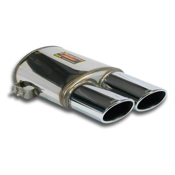 Supersprint Endschalldämpfer Links OO 120x80 passend für FERRARI 550 V12 Maranello WSR (485 PS) 99 -