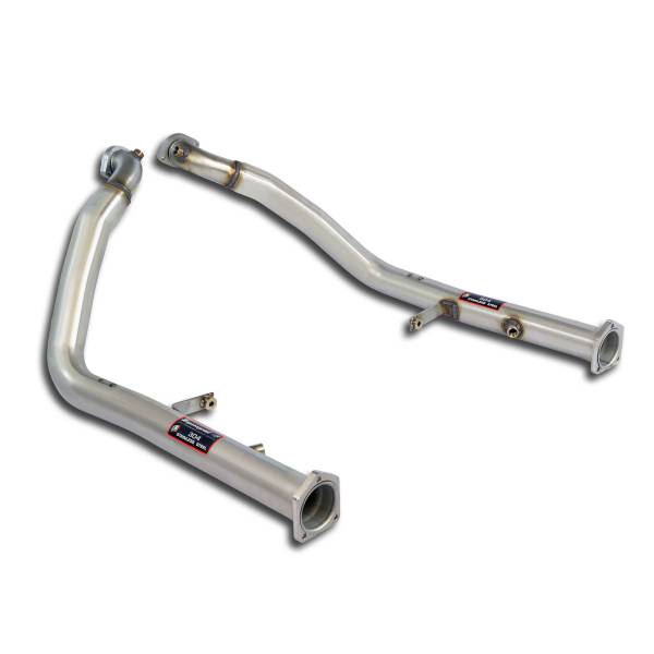 Supersprint Downpipe Rechts + Links(Für Katalysator Ersatz)In Vorbereitung passend für MERCEDES W463