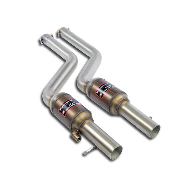 Supersprint Metallkatalysator Recht - Link + X-Pipe passend für BMW E83 X3 3.0si (272 Hp) 2006 -> 20