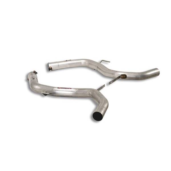 Supersprint Mittelrohr Rechts + Links (alt. 84.41.03) passend für MERCEDES R230 SL 500 / 550 V8 (M27