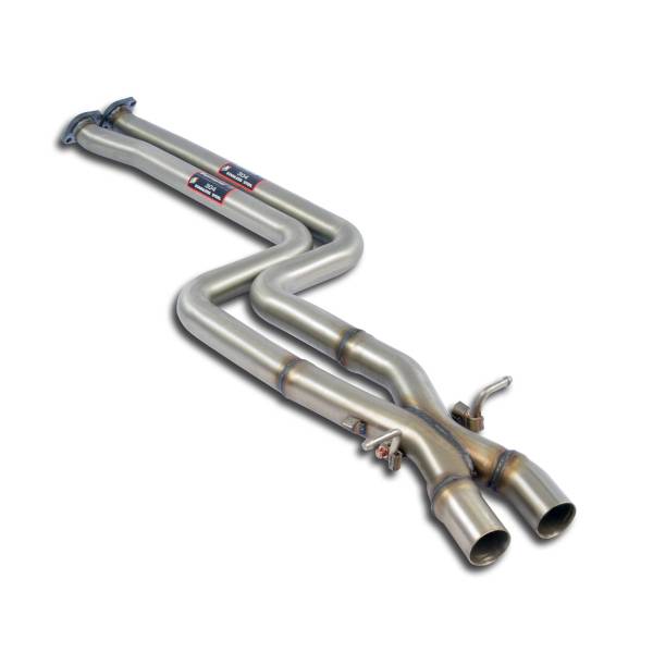 Supersprint Verbindungsrohrsatz Recht - Link + X-Pipe passend für BMW E83 X3 3.0i 2004 -> 2005