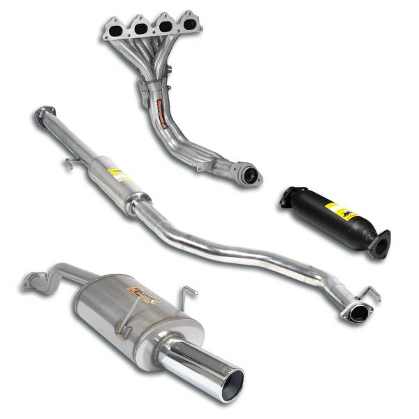 Supersprint Sport package Ø50, Complete system passend für HONDA CIVIC 4d. 1.4i / 1.6i 96 -> 00