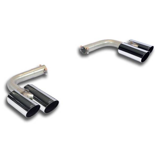 Supersprint Endrohrkit Rechts Racing OO80 - Links OO80 passend für BMW F26 X4 M40i xDrive (360 PS) 2