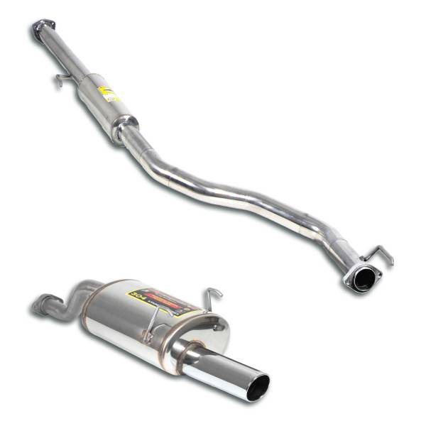 Supersprint Sport package Ø50, Cat.-Back passend für HONDA / ACURA INTEGRA 4d. Sedan 1.8 VTi (170 PS