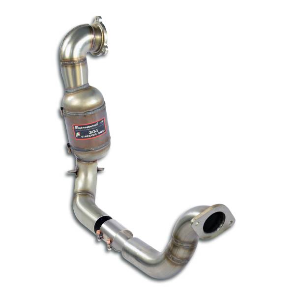 Supersprint Rohrsatz ab Turbolader + Sport Metallkatalysator 200CPSI passend für MERCEDES H247 GLA 3