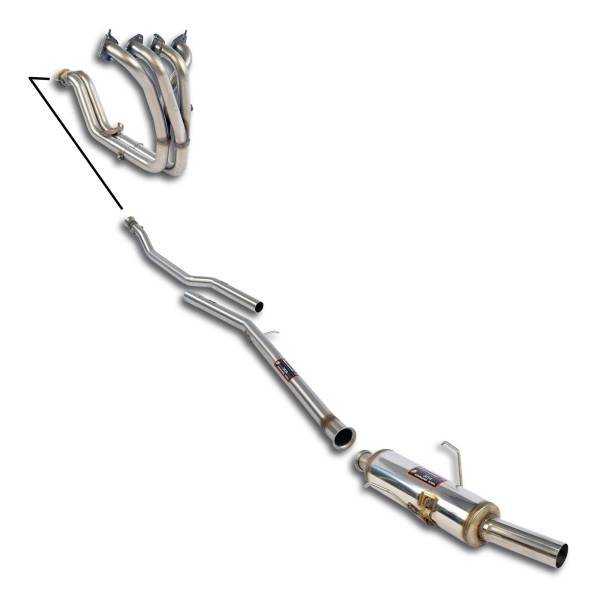 Supersprint Performance Kit - Race endpipe passend für PEUGEOT 205 Rallye 1.3 90 ->