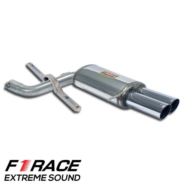 Supersprint Endschalldämpfer Rechts F1 Race OO80 passend für BMW E61 (Touring) M5 5.0i V10 07 ->
