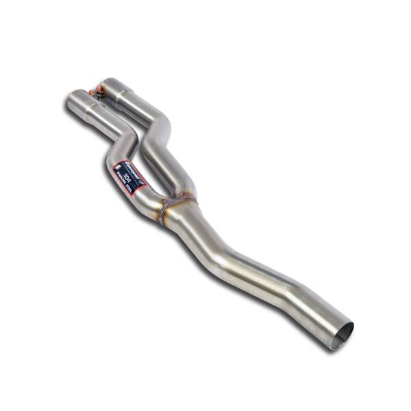 Supersprint Mittelrohr Y-Pipe - copy passend für MERCEDES S210 E 200 Kompressor (S.W.) 96 -> 01