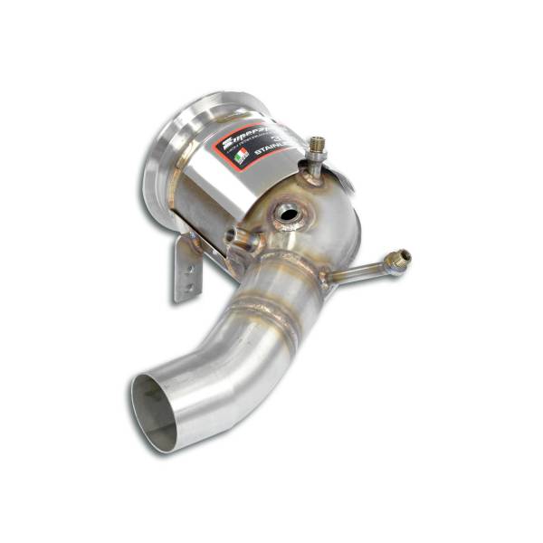 Supersprint Downpipe Rechts + Sport Metallkatalysator(GPF-Entfall) passend für PORSCHE 992 Carrera 4