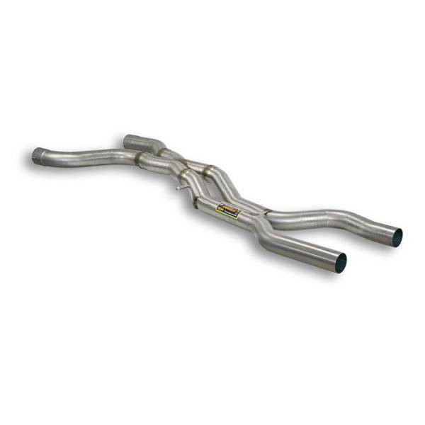 Supersprint Mittelrohr + “X-Pipe” passend für AUDI Q7 4.2i V8 (350 PS) 06 -> 09