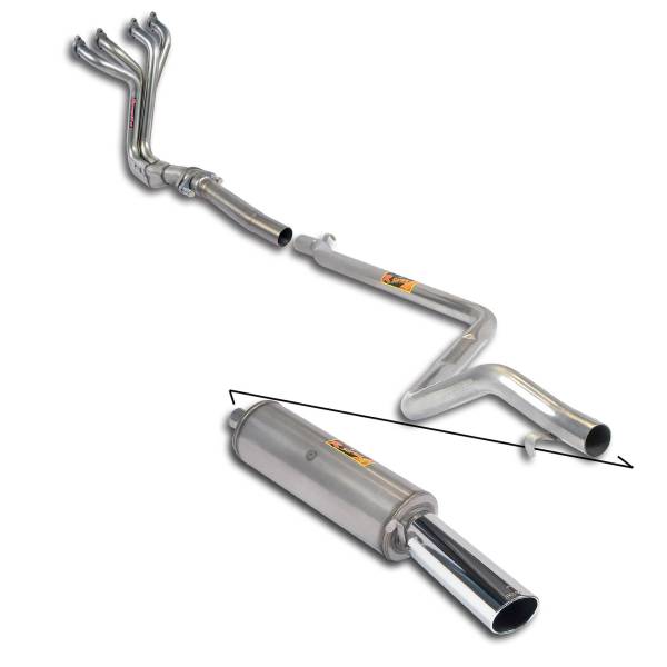 Supersprint Track performance package 4-1 Oversize Ø50mm passend für VW GOLF I Cabrio GLI 1.6 79 ->