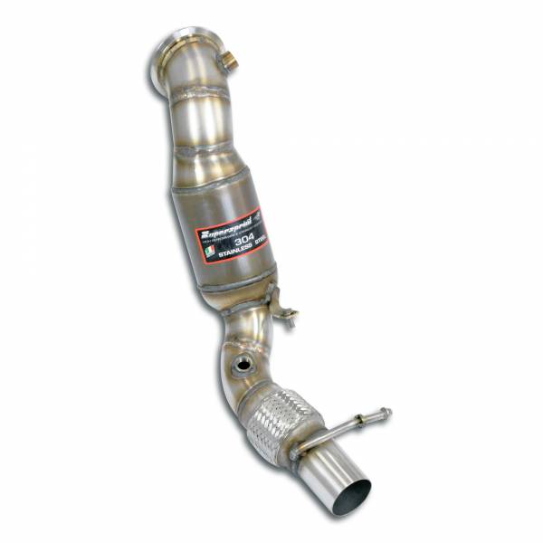 Supersprint Rohrsatz ab Turbolader + Sport Metallkatalysator passend für BMW F20 / F21 114i 1.6T (4