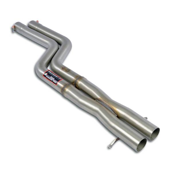 Supersprint Verbindungsrohrsatz Recht - Link + X-Pipe passend für BMW E46 - Alle Modelle (Für N51 /