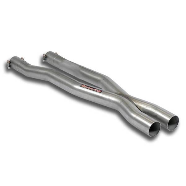 Supersprint Mittelrohrsatz “X-Pipe”(für Serien Mittelschalldämpfer Ersatz) passend für MASERATI Coup
