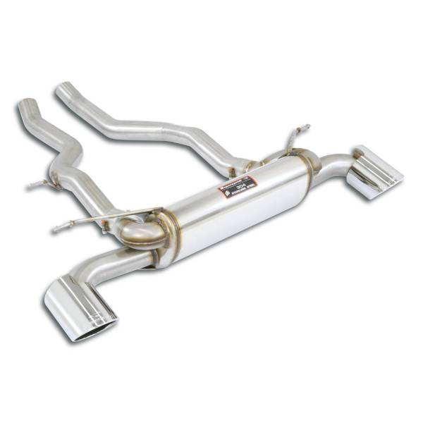 Supersprint Endschalldämpfer Rechts O120 - Links O120 passend für TOYOTA GR SUPRA 3.0L Turbo (340 P