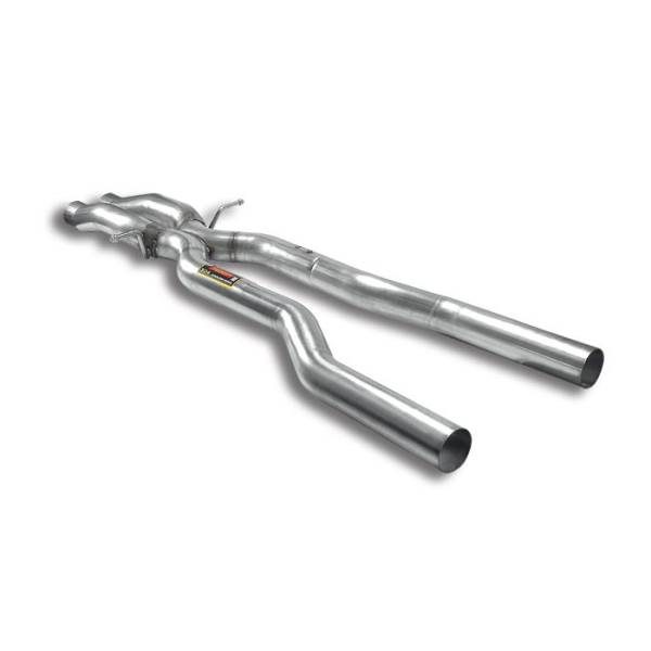 Supersprint Mittelrohr + “X-Pipe” passend für AUDI A6 RS6 Quattro 5.0i Bi - turbo V10 08 ->