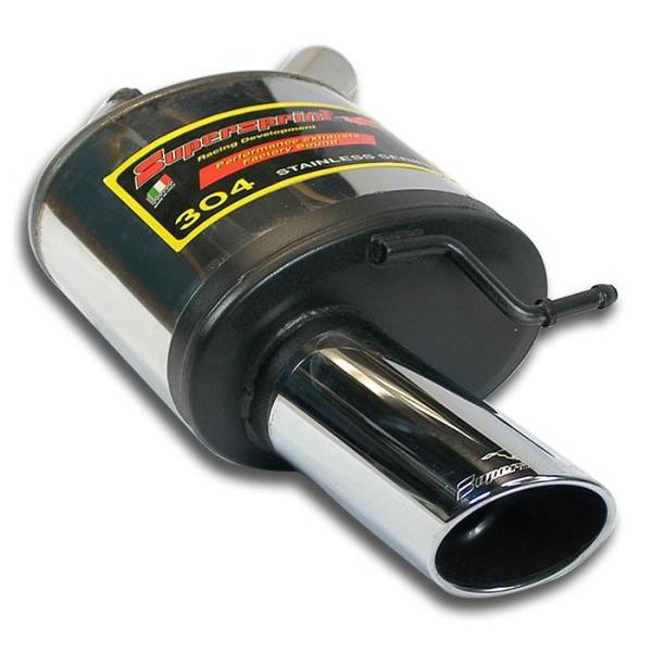Supersprint Endschalldämpfer Links O100 Power Loop passend für AUDI A6 C7 4G (Limousine + Avant) QUA