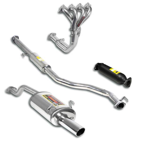 Supersprint Sport package Ø50, Complete system passend für HONDA CIVIC 5d. 1.5i V-Tec 97 -> 00