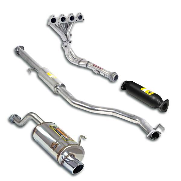 Supersprint Sport package Ø50, Complete system passend für HONDA CIVIC 3d. 1.4i / 1.6i 96 -> 01