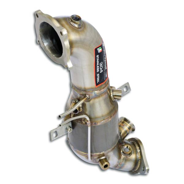 Supersprint Rohrsatz ab Turbolader + Sport Metallkatalysator 200CPSI passend für ALFA ROMEO STELVIO
