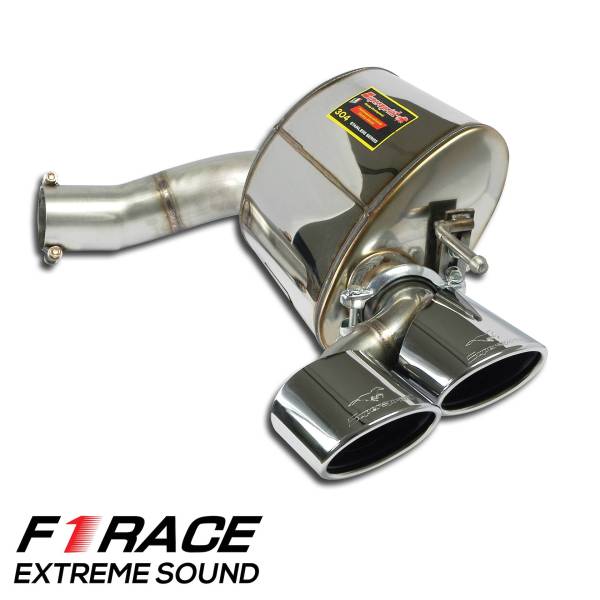 Supersprint Endschalldämpfer Rechts 120x80 F1 Race passend für MERCEDES W212 E 63 S AMG V8 (Sedan +