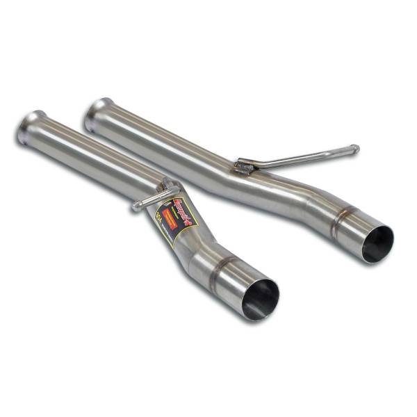 Supersprint Mittelrohr Race Pipe Rechts - Links passend für MERCEDES R172 SLK 350 V6 (M276 - 306 PS)