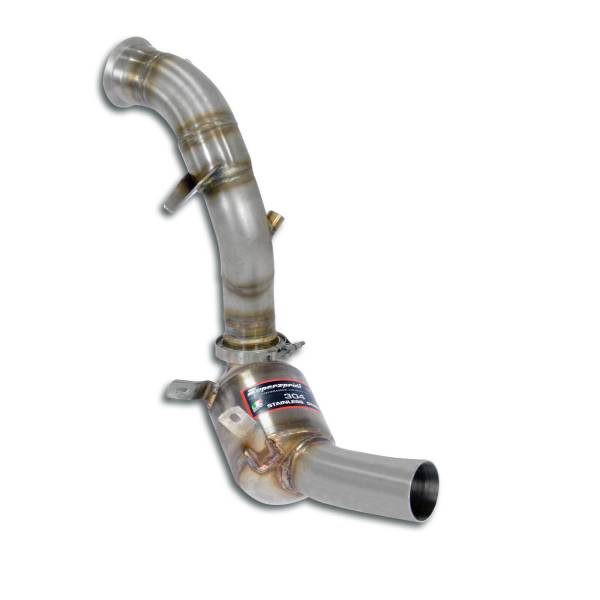 Supersprint Downpipe Rechts + Sport MetallkatalysatorErsetzt den Primär-Kat (-Primärkat-Entfall + GP