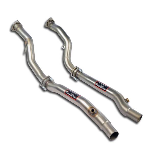 Supersprint Downpipe Rechts + Links(Für Katalysator Ersatz) passend für AUDI A6 ALLROAD 4.2i V8 (300