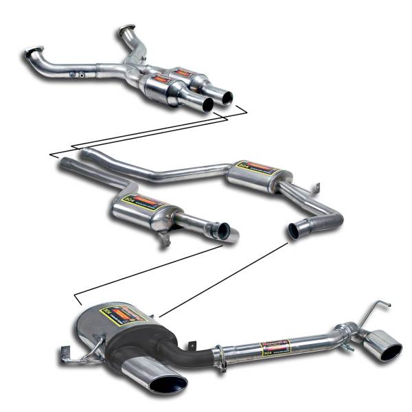 Supersprint Street performance pack passend für PORSCHE 928 GTS (5.4L V8 - 350 PS) 92 -> 95