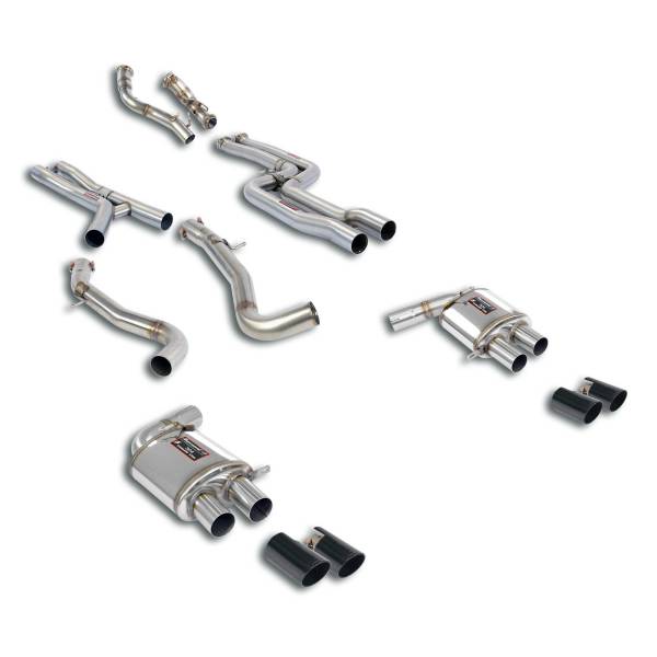 Supersprint Twin Pipe Race Package passend für BMW F87 M2 Competition (410 PS - Modelle mit OPF) 201
