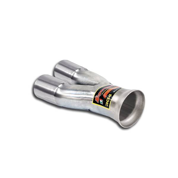 Supersprint Mittelrohrsatz “Y-Pipe” passend für MERCEDES A209 CLK 500 V8 Cabrio (306 PS) 03 ->