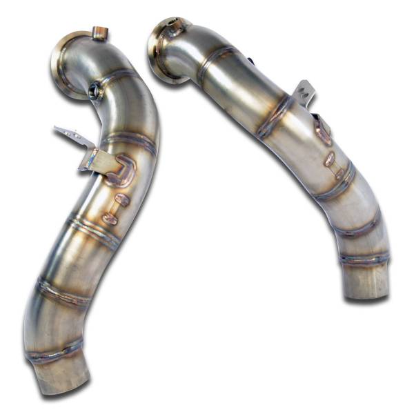 Supersprint Rohrsatz ab Turbolader Rechts - Links(für Katalysator Ersatz) passend für BMW F12 M6 Cou