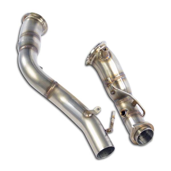 Supersprint Turbo downpipe kit(Primärkat-Entfall) passend für BMW F83 M4 (431 PS - Modelle mit OPF)