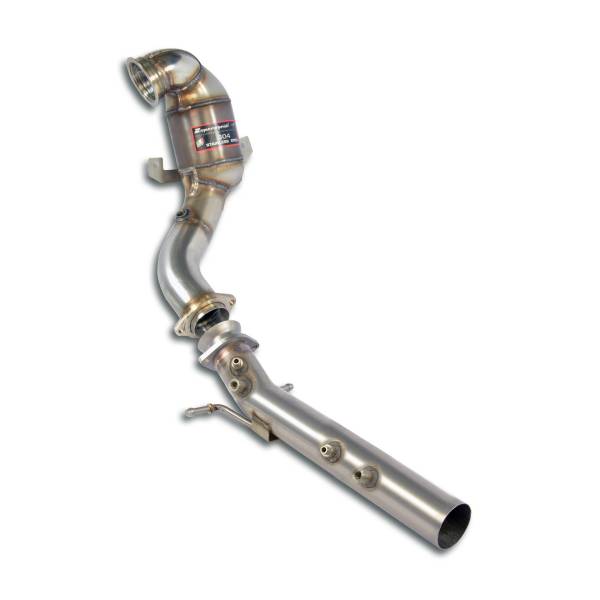 Supersprint Turbo downpipe kit mit Sport Metallkatalysator WRC 100 CPSI(GPF-Entfall) passend für AUD