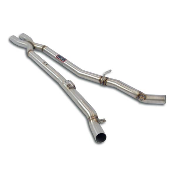 Supersprint Mittelrohr “X-Pipe”NOx probe passend für BMW E63 / E64 630i 05 -> 07