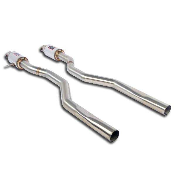 Supersprint Mittelschalldämpfer Rechts - Links passend für MERCEDES W166 ML 500 / 550 4.7i Bi-Turbo