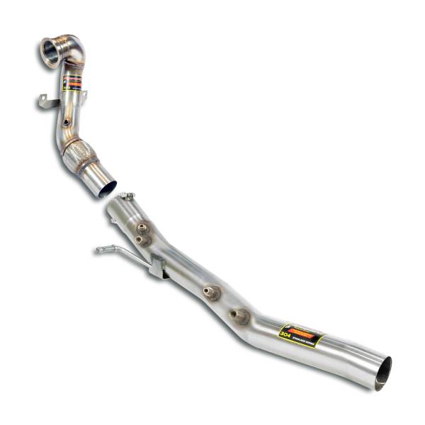Supersprint Turbo downpipe kit(Für Katalysator Ersatz - GPF-Entfall) passend für VW GOLF VIII GTI 2.
